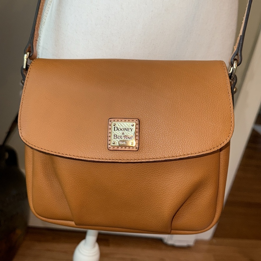 Dooney & Bourke Pebble Leather Reina Crossbody Bag
